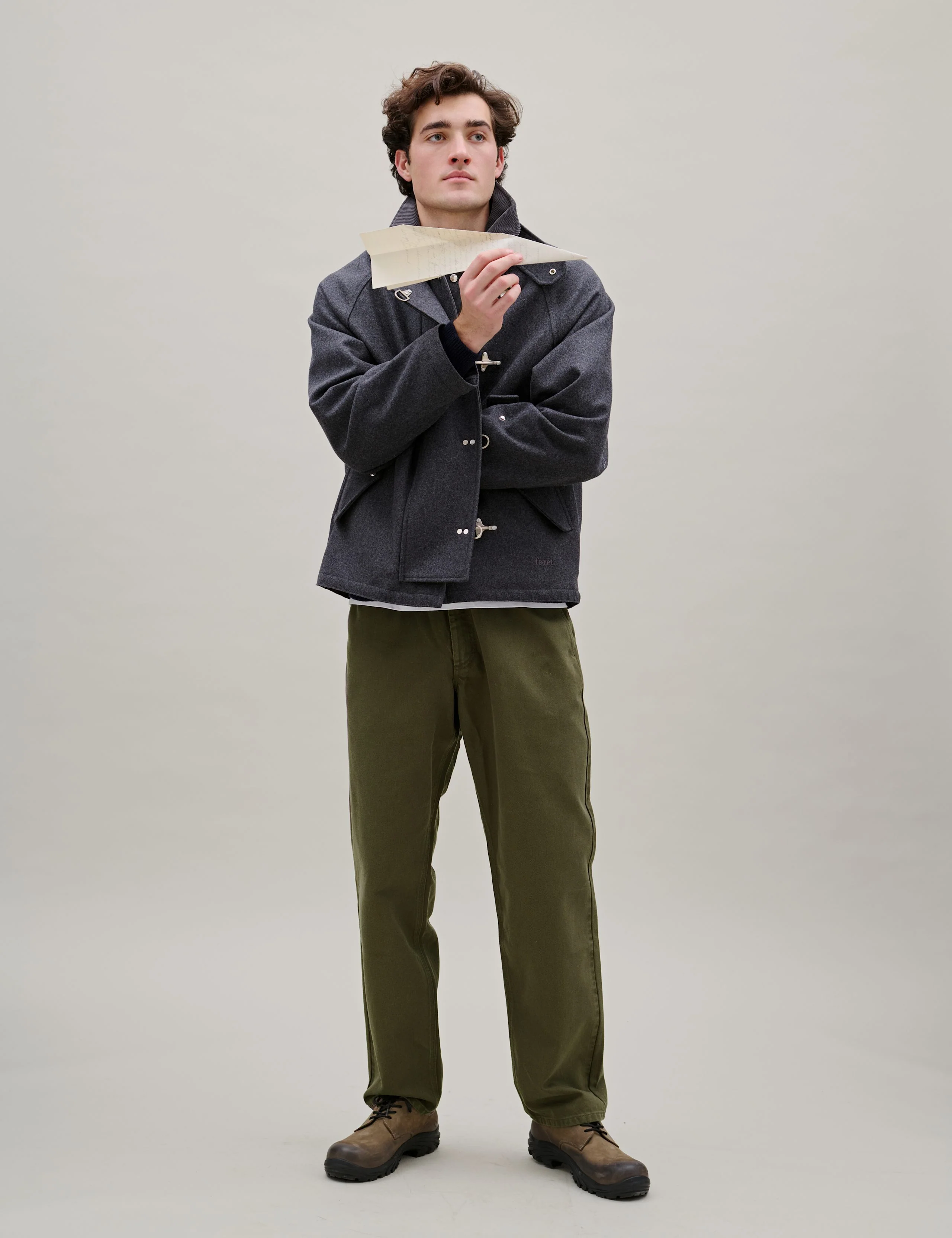 CLAY TWILL PANTS - ARMY - Image 2