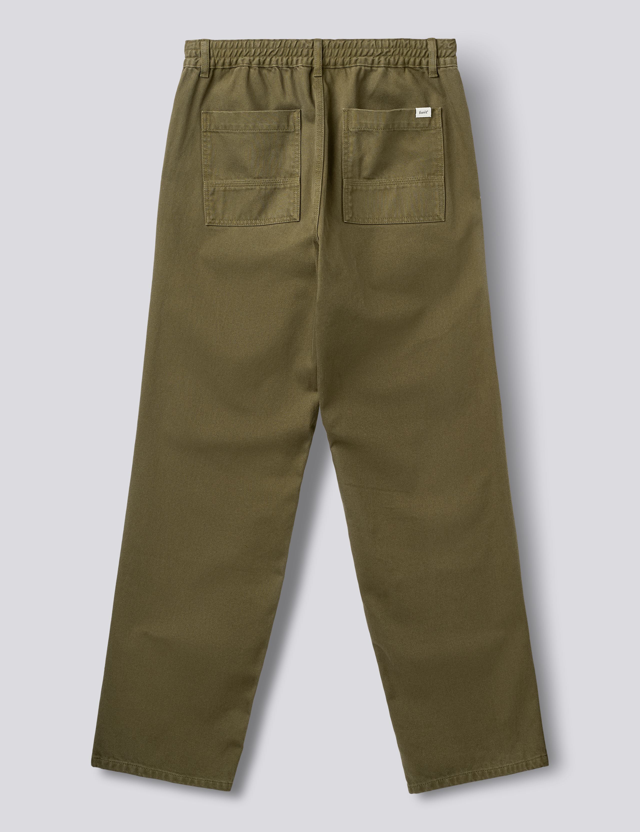 CLAY TWILL PANTS - ARMY - Image 4