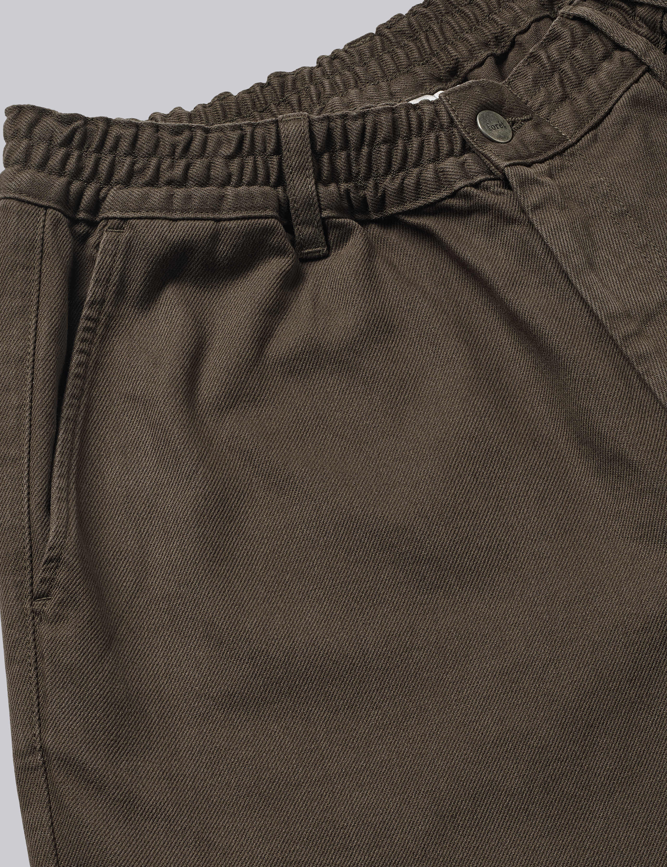 CLAY TWILL PANTS - WOOD - Image 4