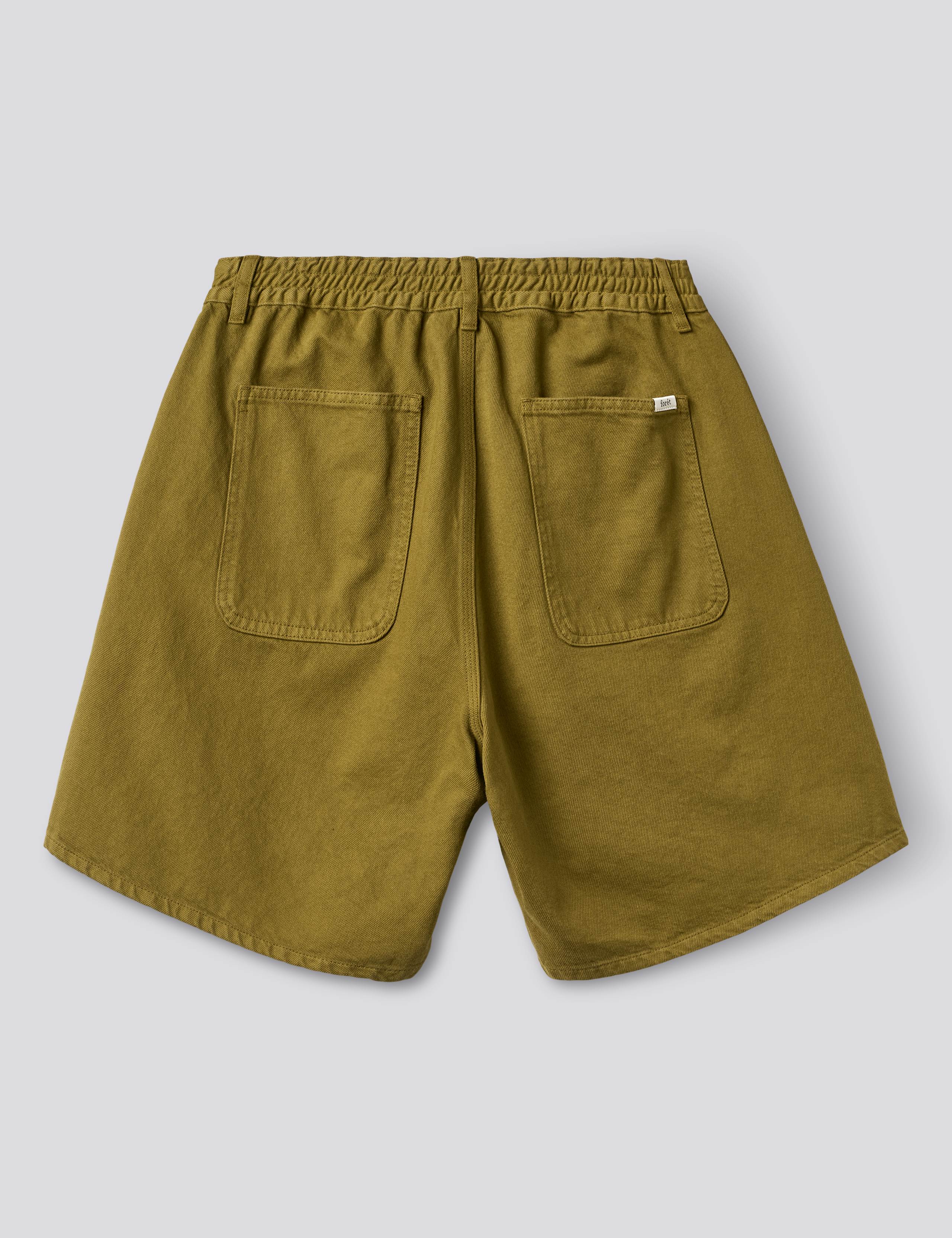 CLAY TWILL SHORTS - OLIVE - Image 2
