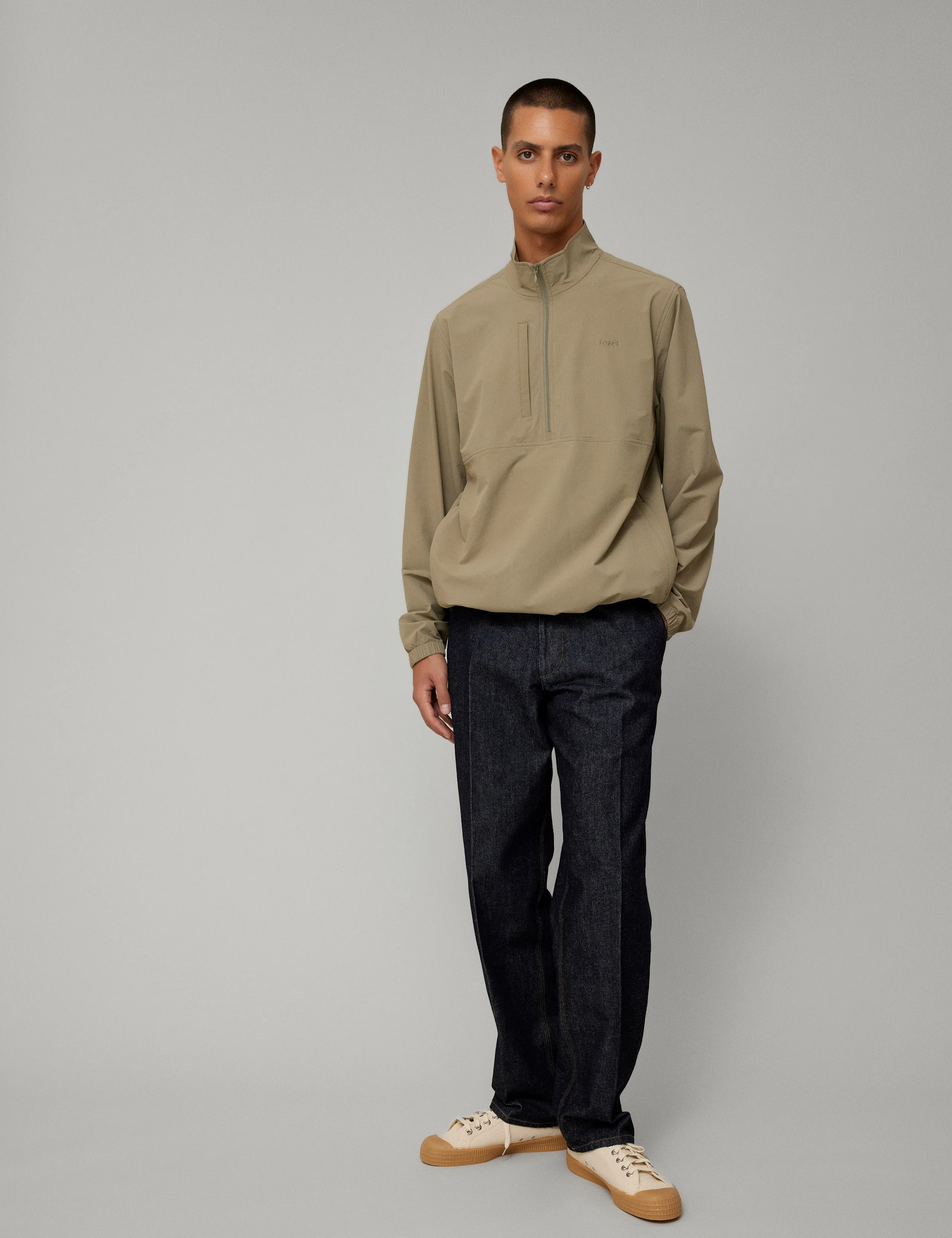 DEW OVERTHREW JACKET - DUSTY OLIVE - Image 3