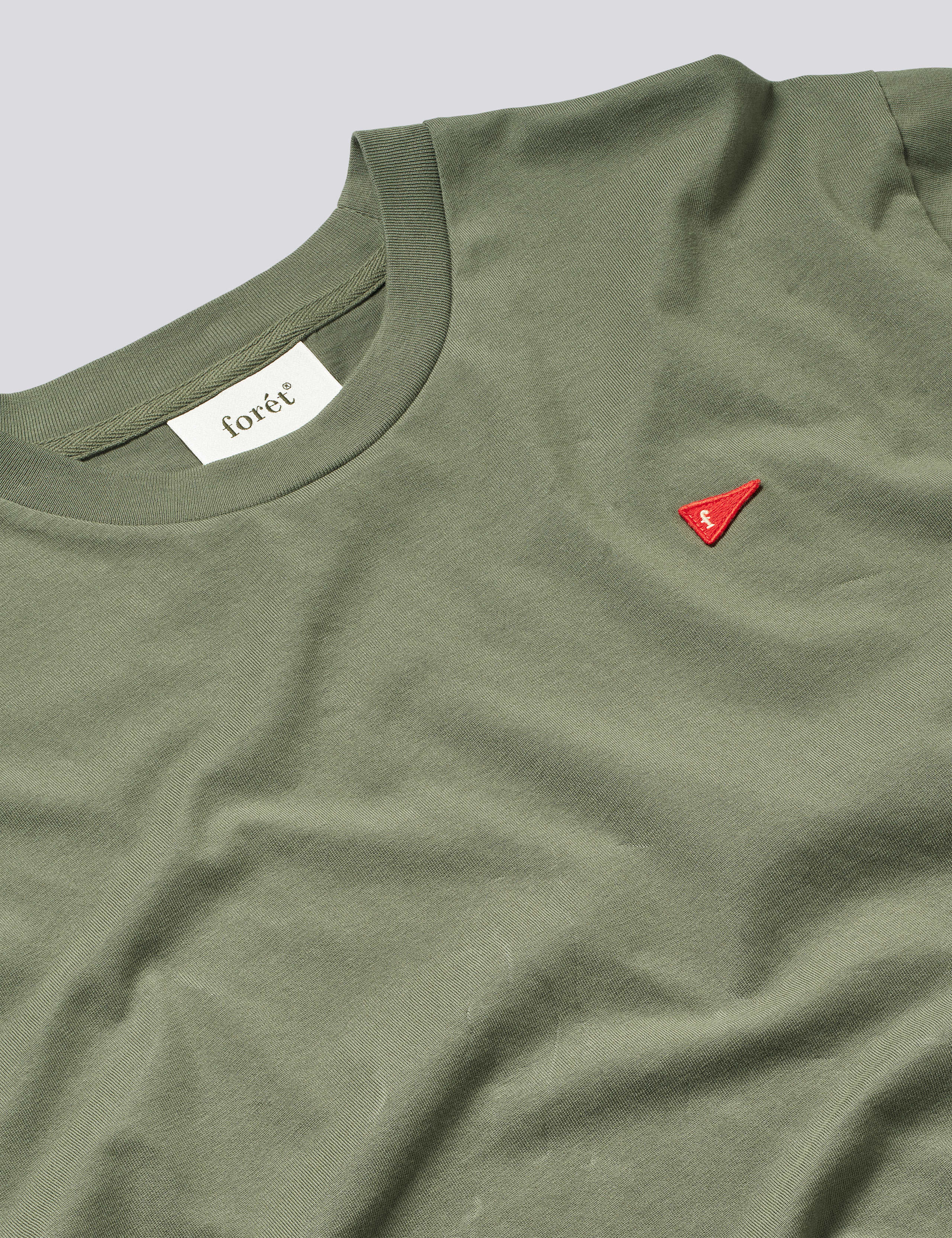 FLAG T-SHIRT - THYME - Image 2
