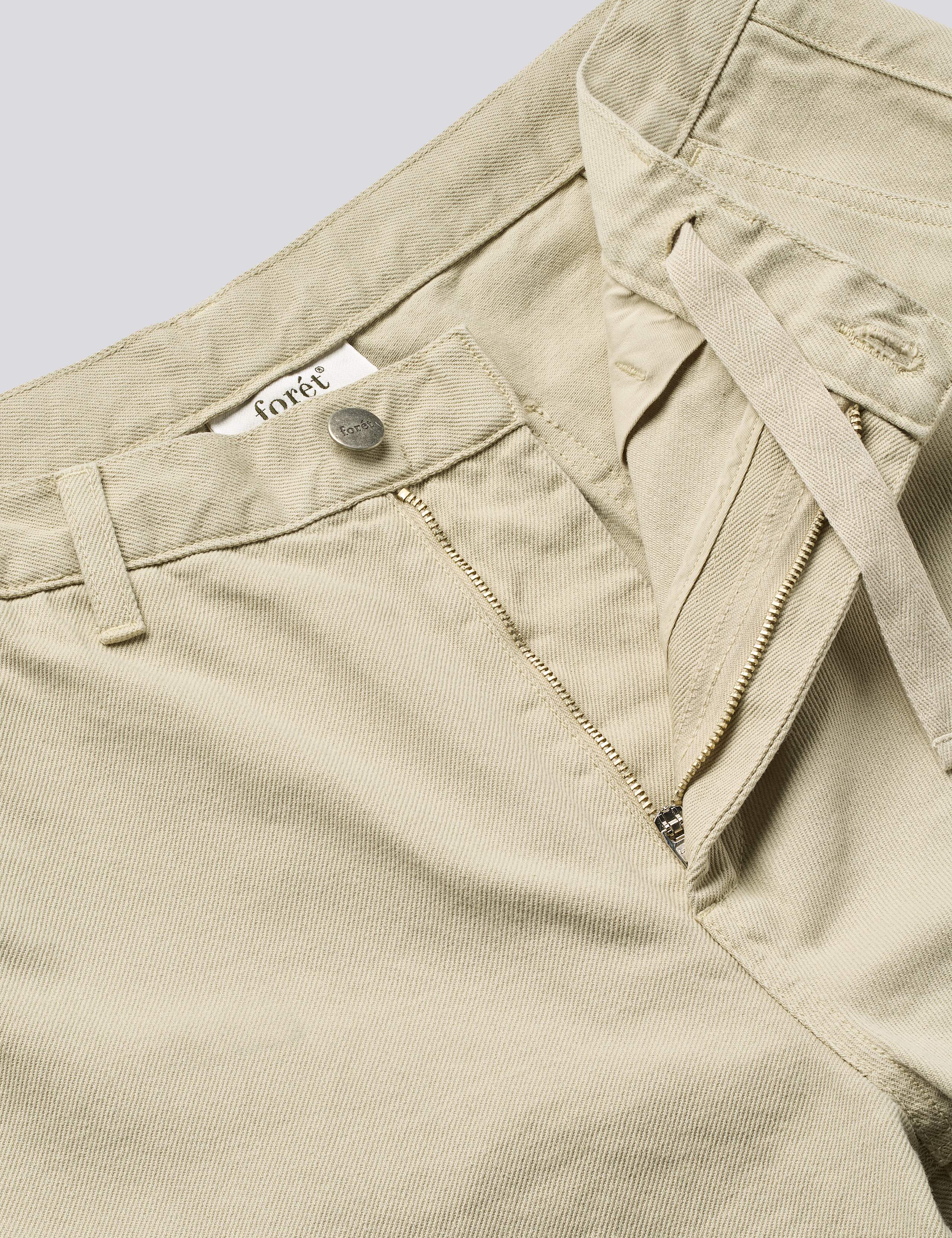 FLINT PAINTER SHORTS - CHALK - Image 3