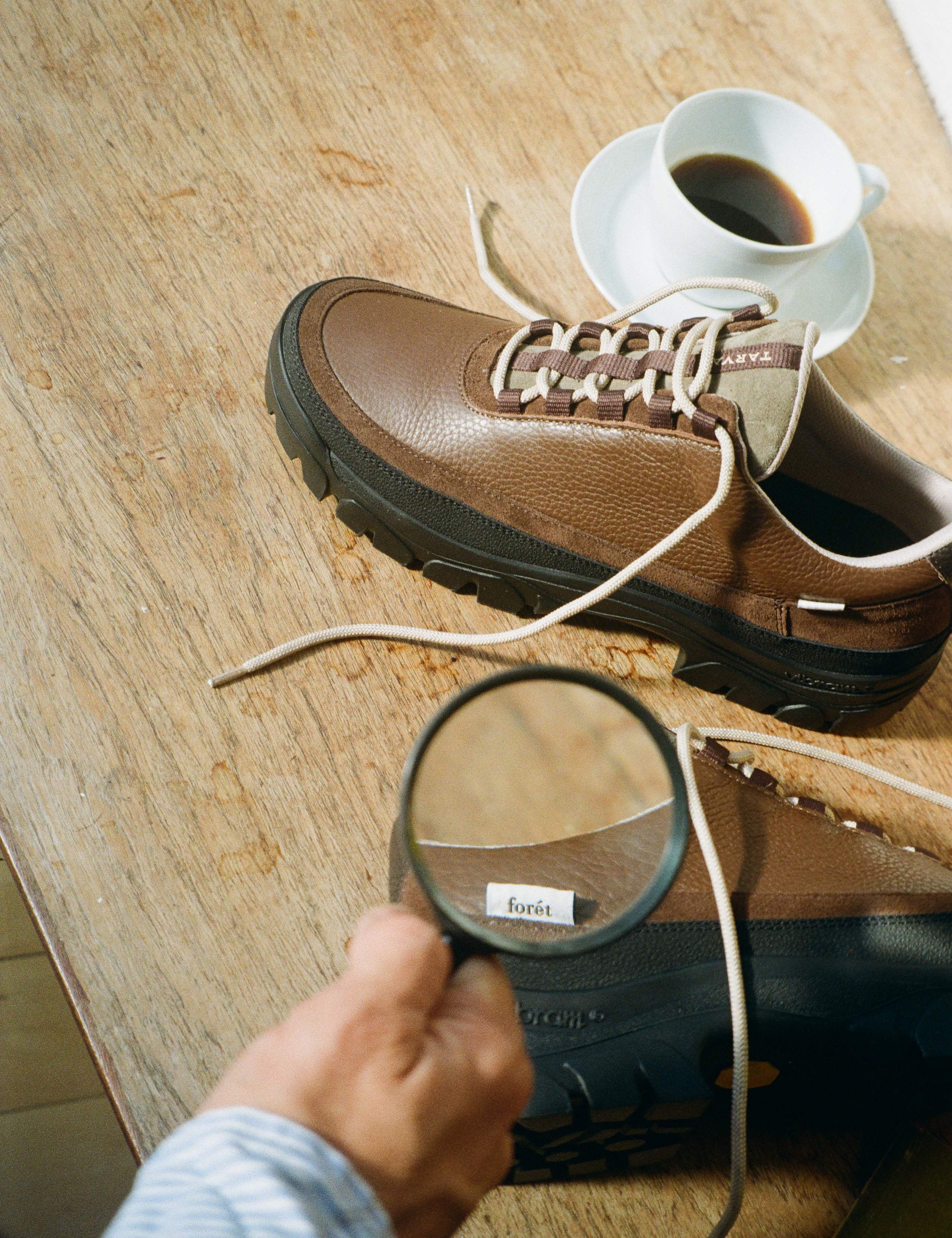 FORÉT + TARVAS EASY HIKER LEATHER - BROWN - Image 2