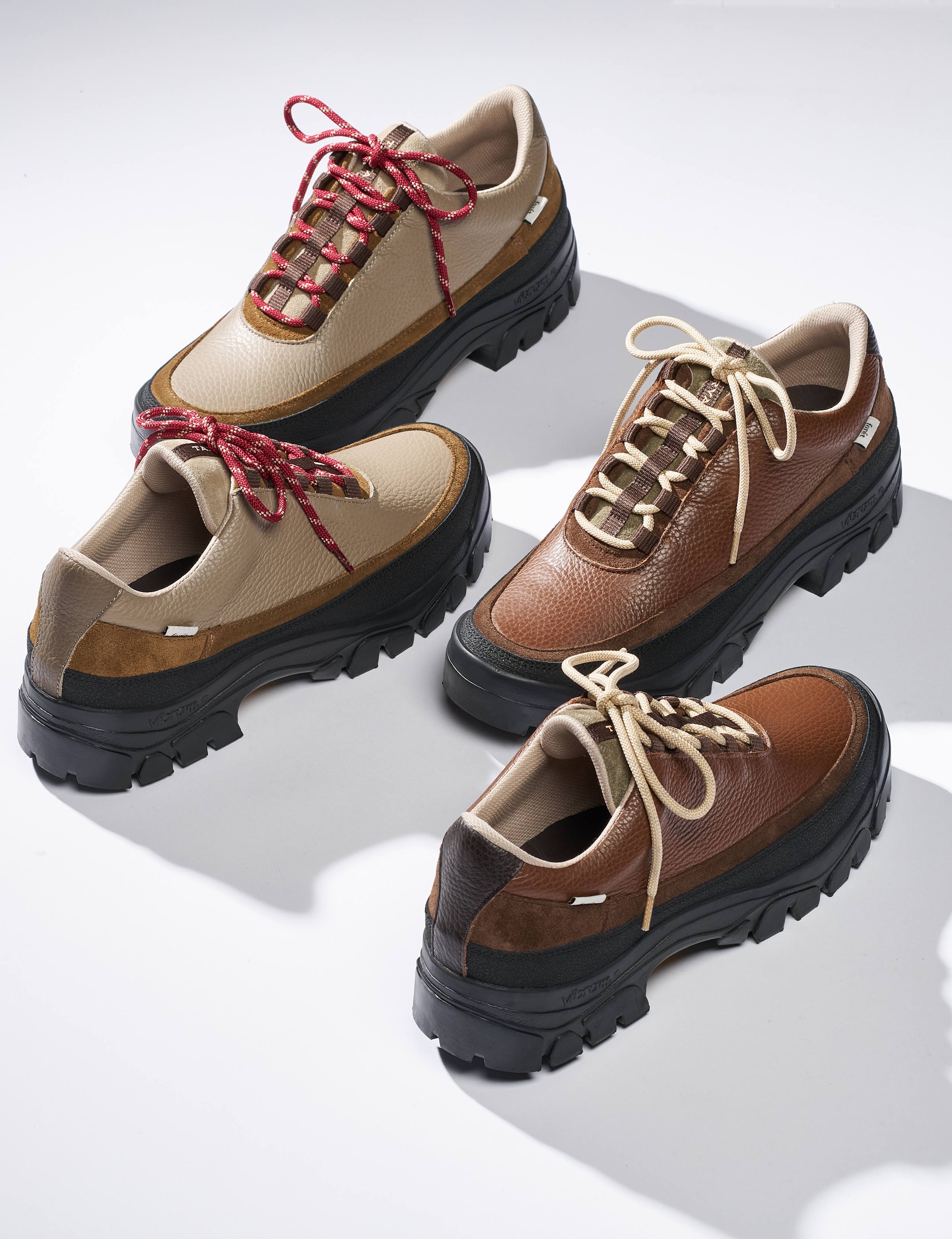 FORÉT + TARVAS EASY HIKER LEATHER - BROWN - Image 3