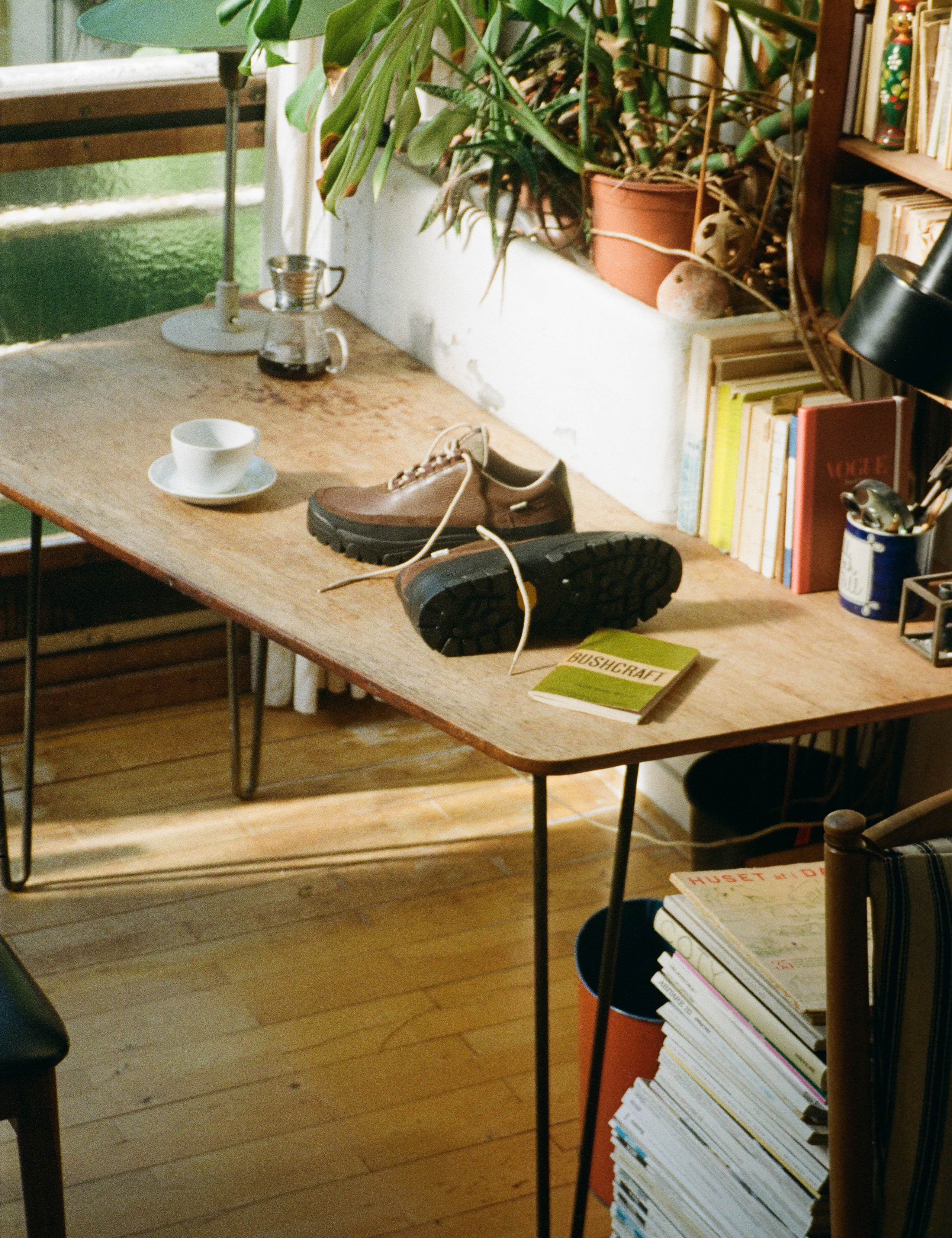 FORÉT + TARVAS EASY HIKER LEATHER - BROWN - Image 9