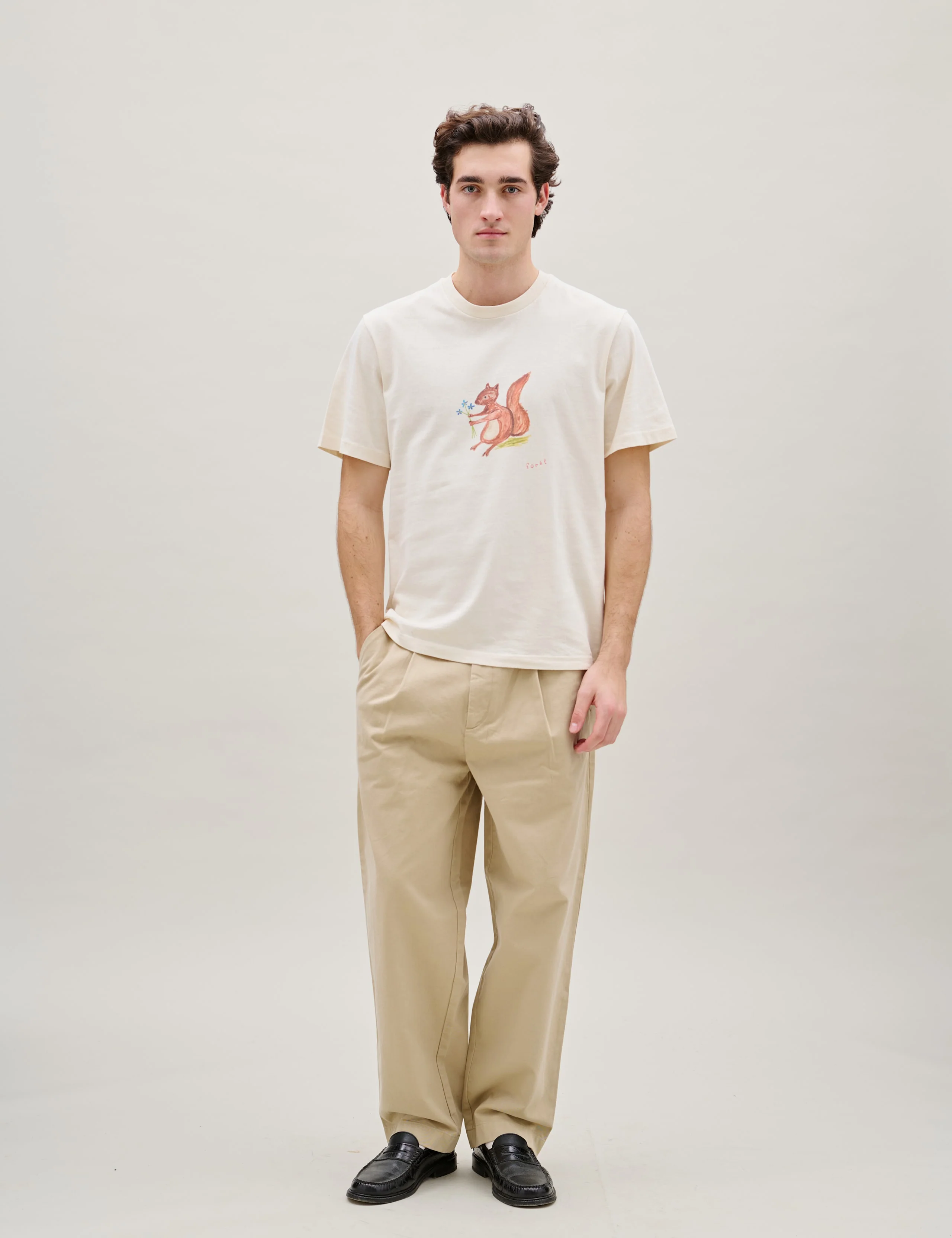 GATHER T-SHIRT - CLOUD - Image 2