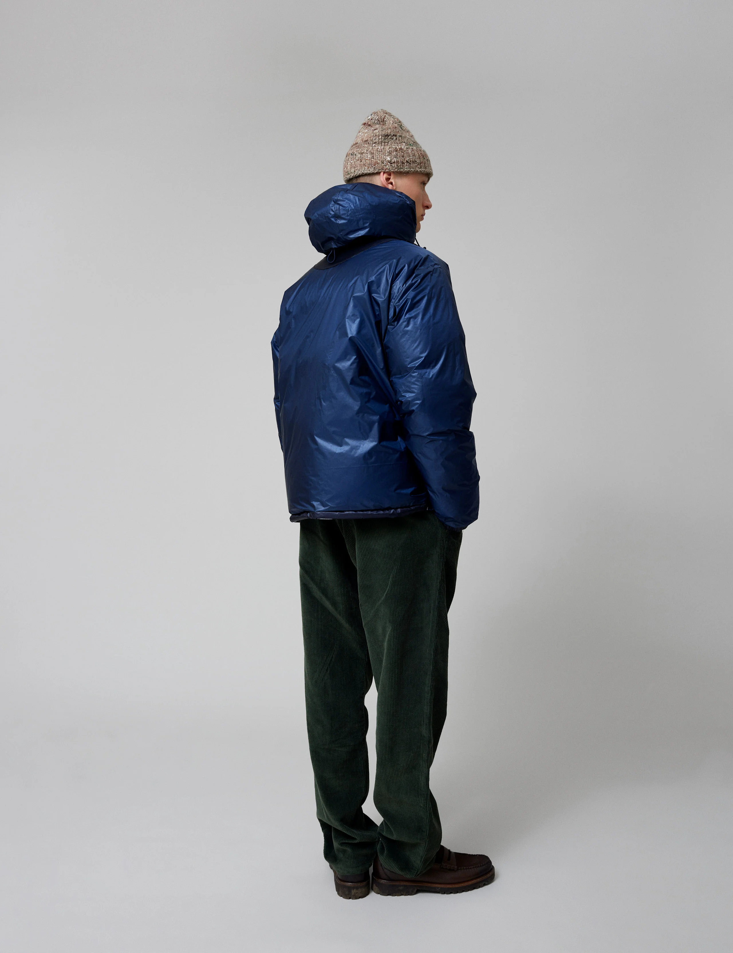 GRAIN REVERSIBLE PUFFER JACKET - NAVY - Image 7