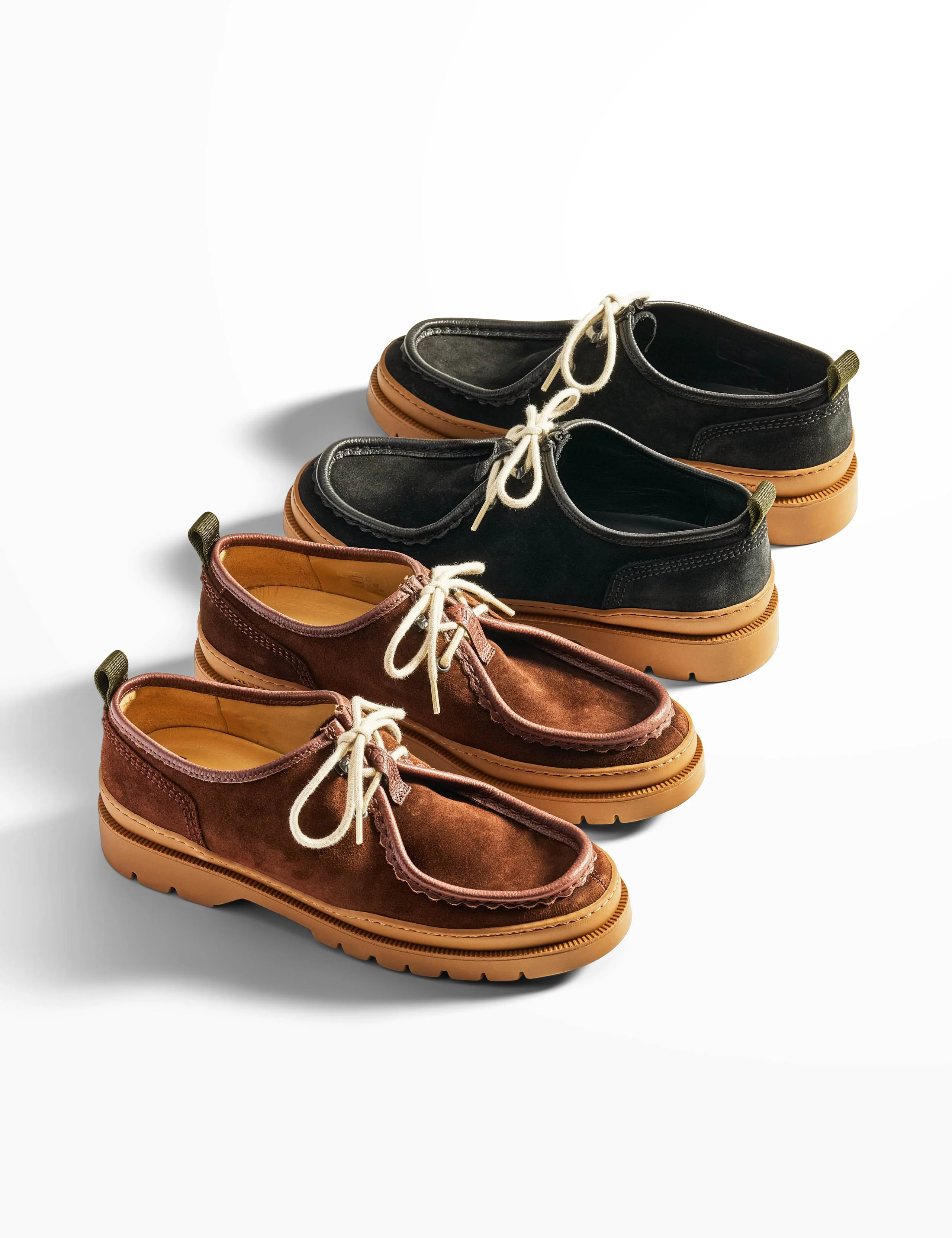 KLEMAN + FORÉT DERBY SHOES - BLACK - Image 3
