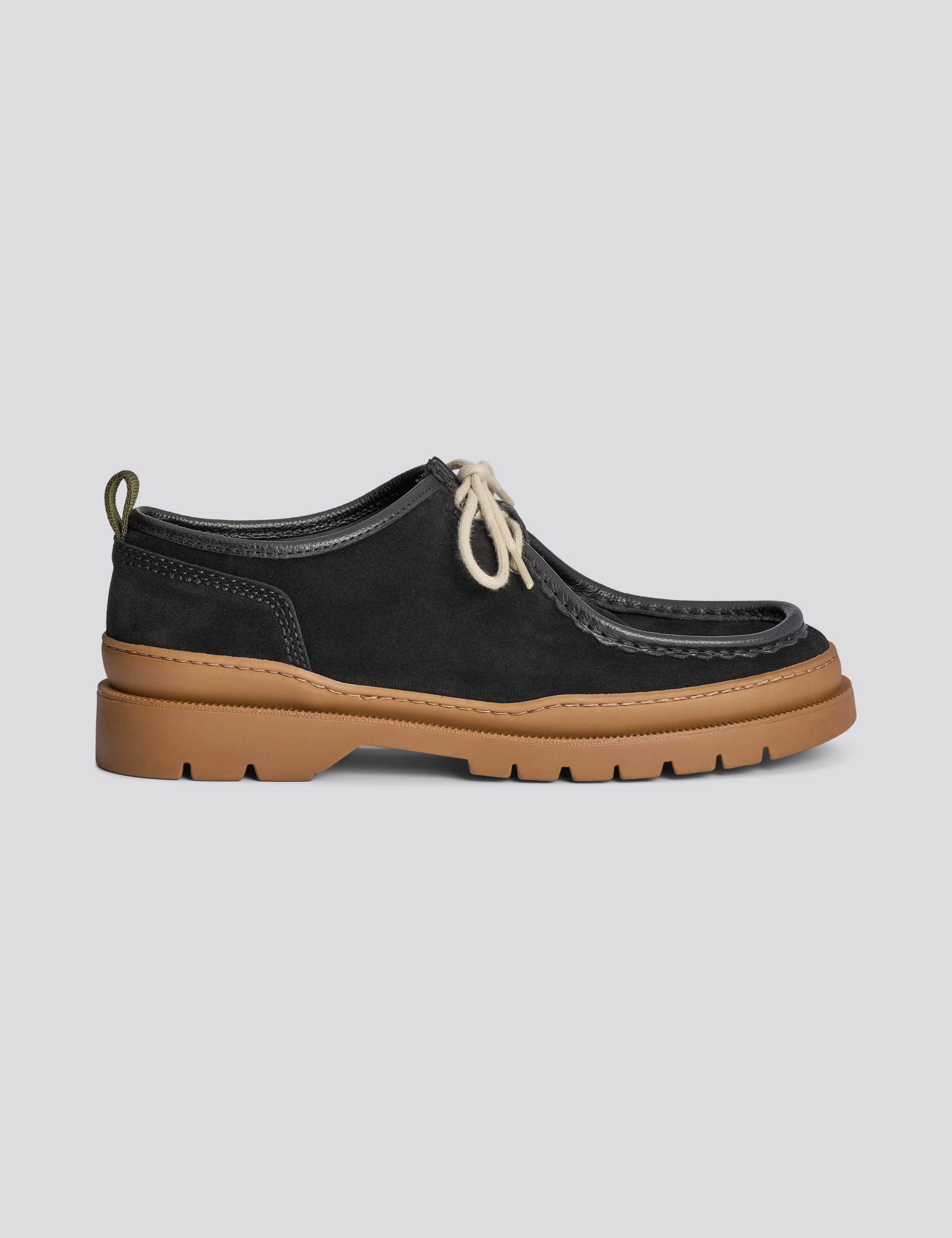 KLEMAN + FORÉT DERBY SHOES - BLACK - Image 5