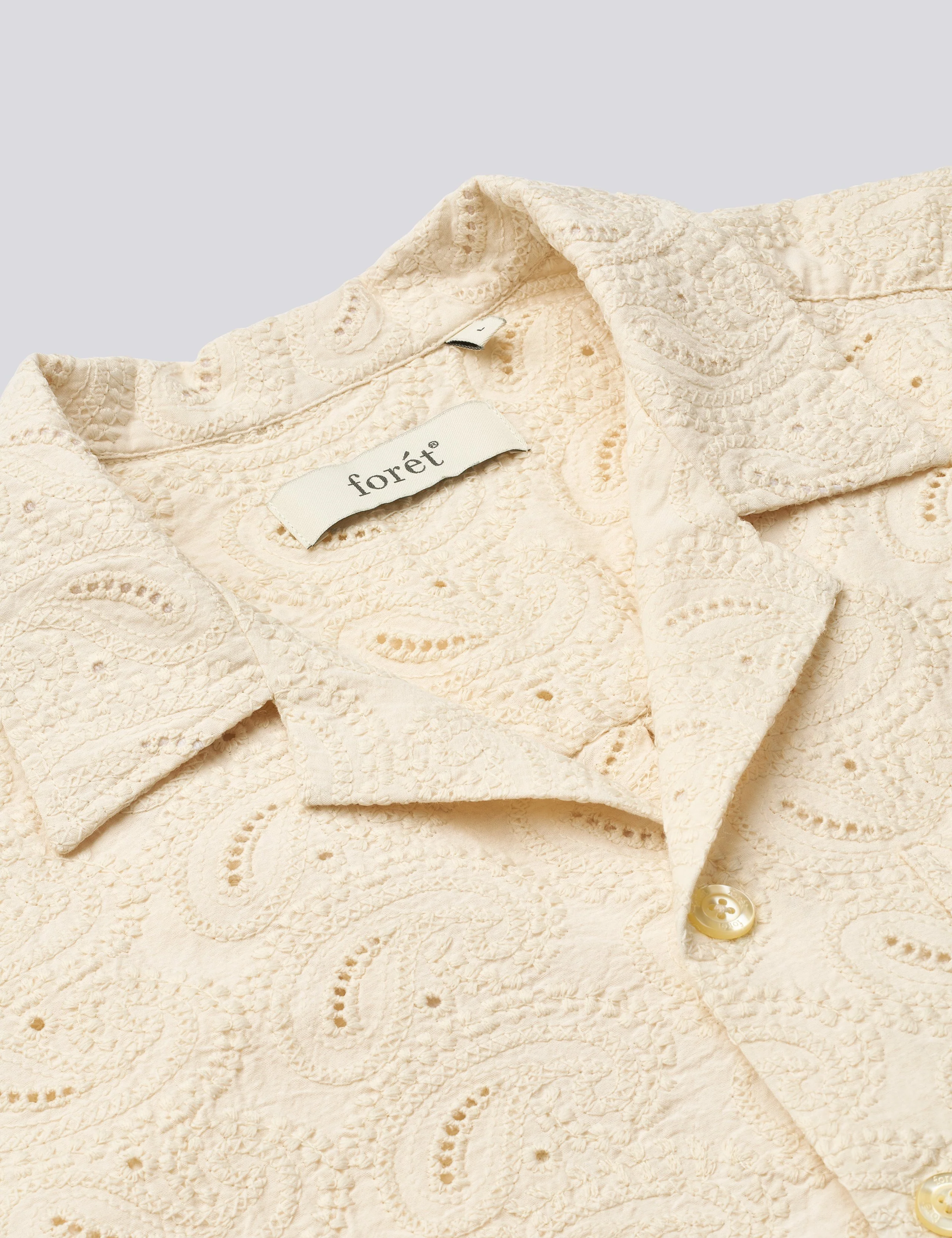 LEO PAISLEY SHIRT - CLOUD - Image 4