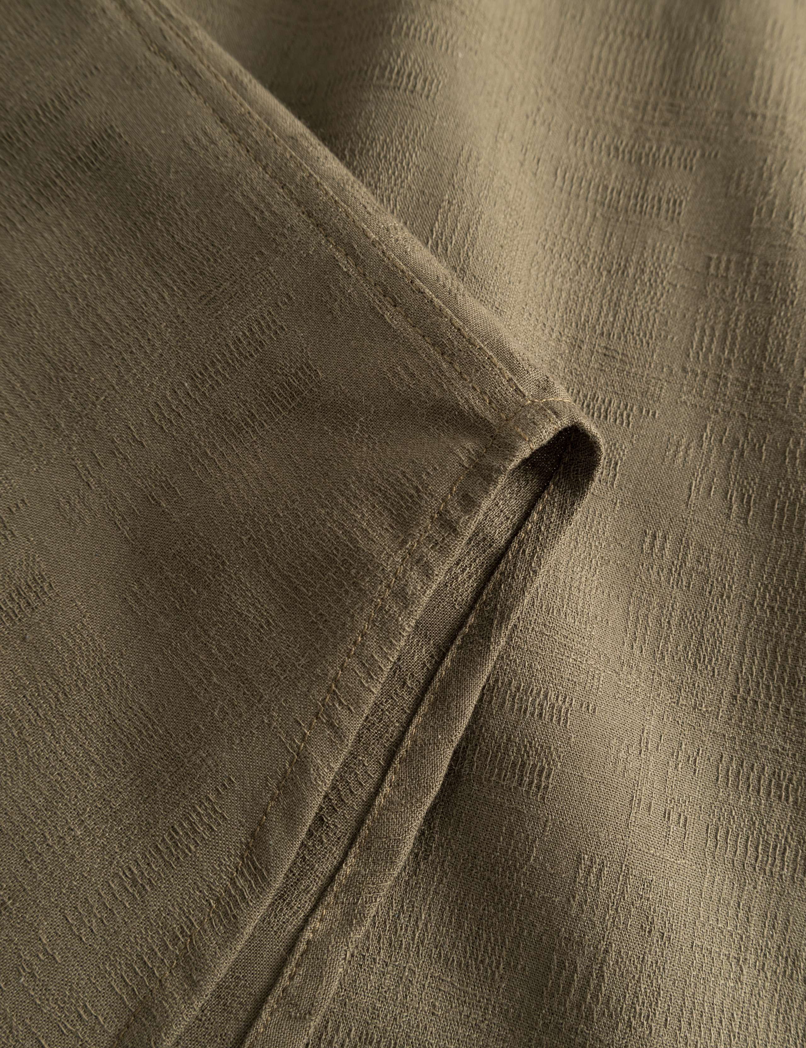 MAP JACQUARD SHIRT - ARMY - Image 5