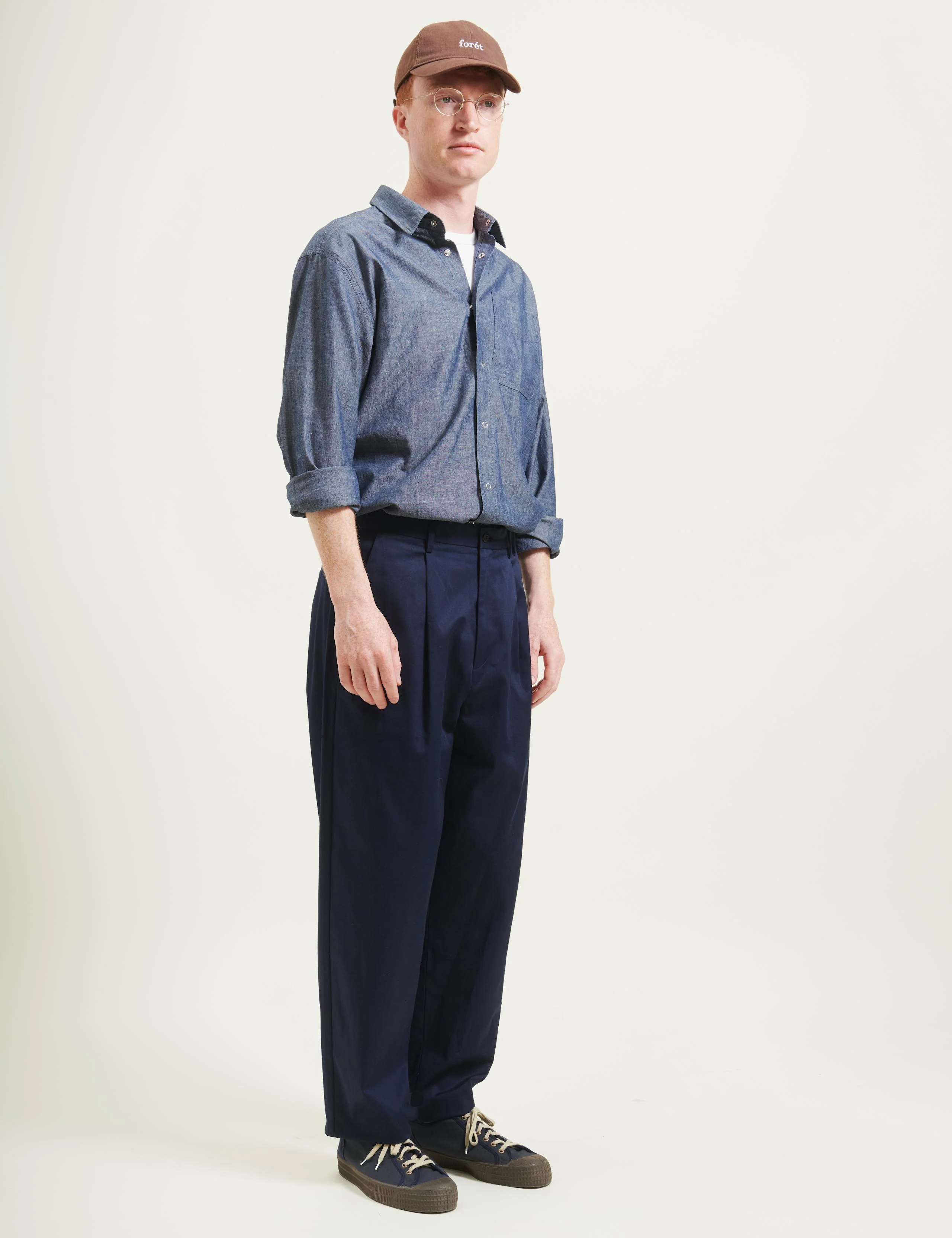 MAPLE CHAMBRAY REGULAR FIT SHIRT - CHAMBRAY - Image 3
