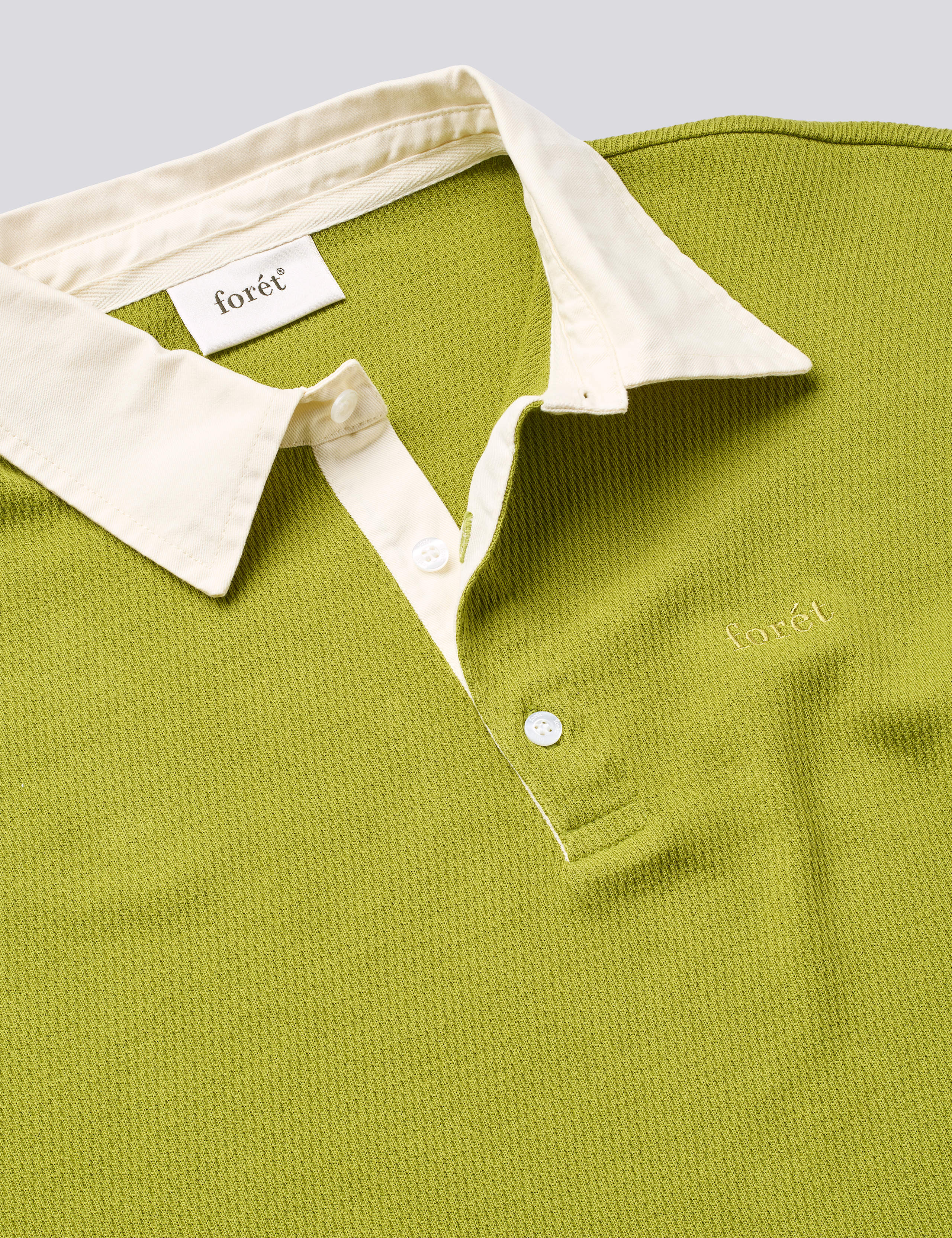 MATCH RUGBY STRUCTURED SWEATSHIRT - MOSS - Image 5