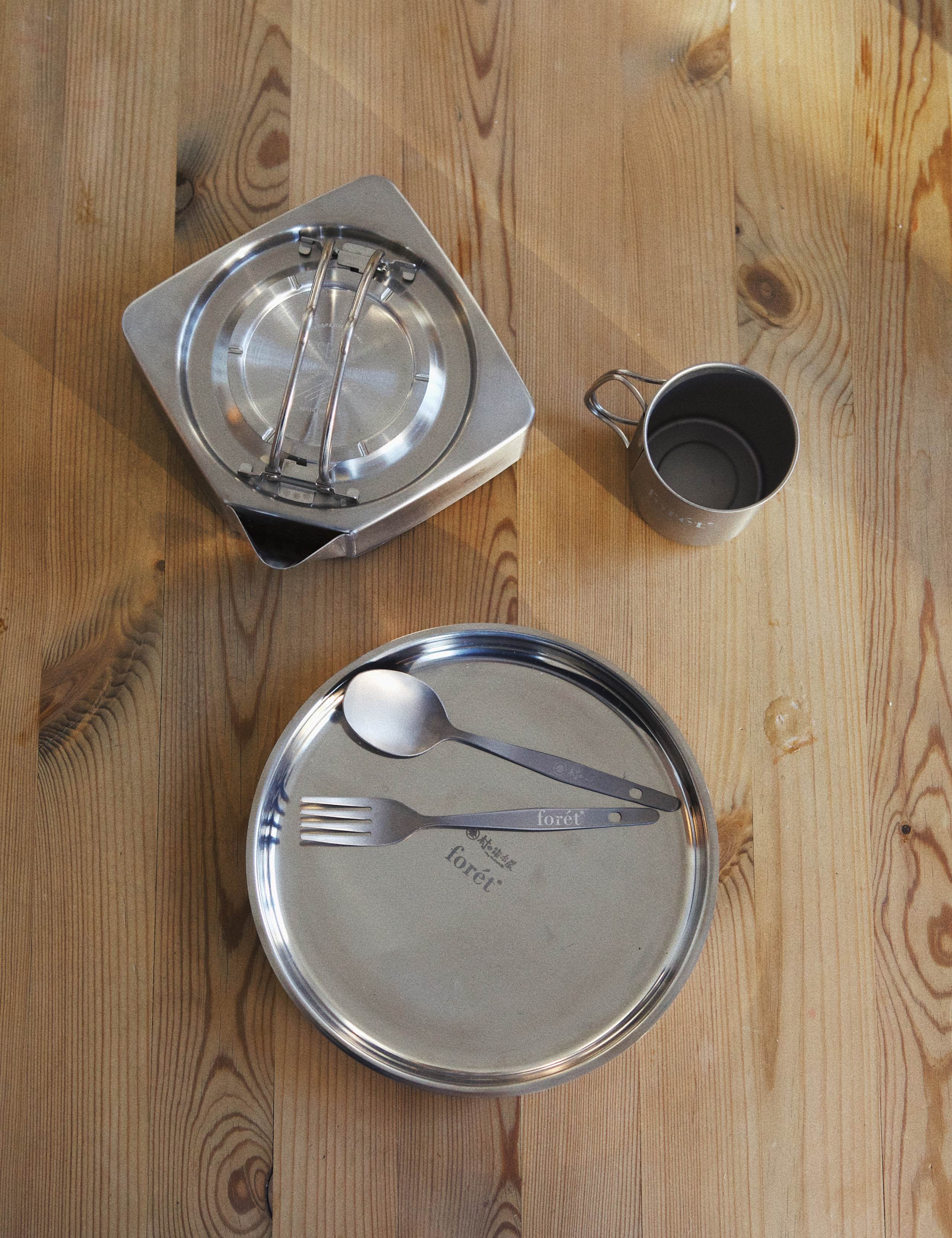 MURANOKAJIYA X FORÉT - SQUARE KETTLE - STAINLESS STEEL - Image 3