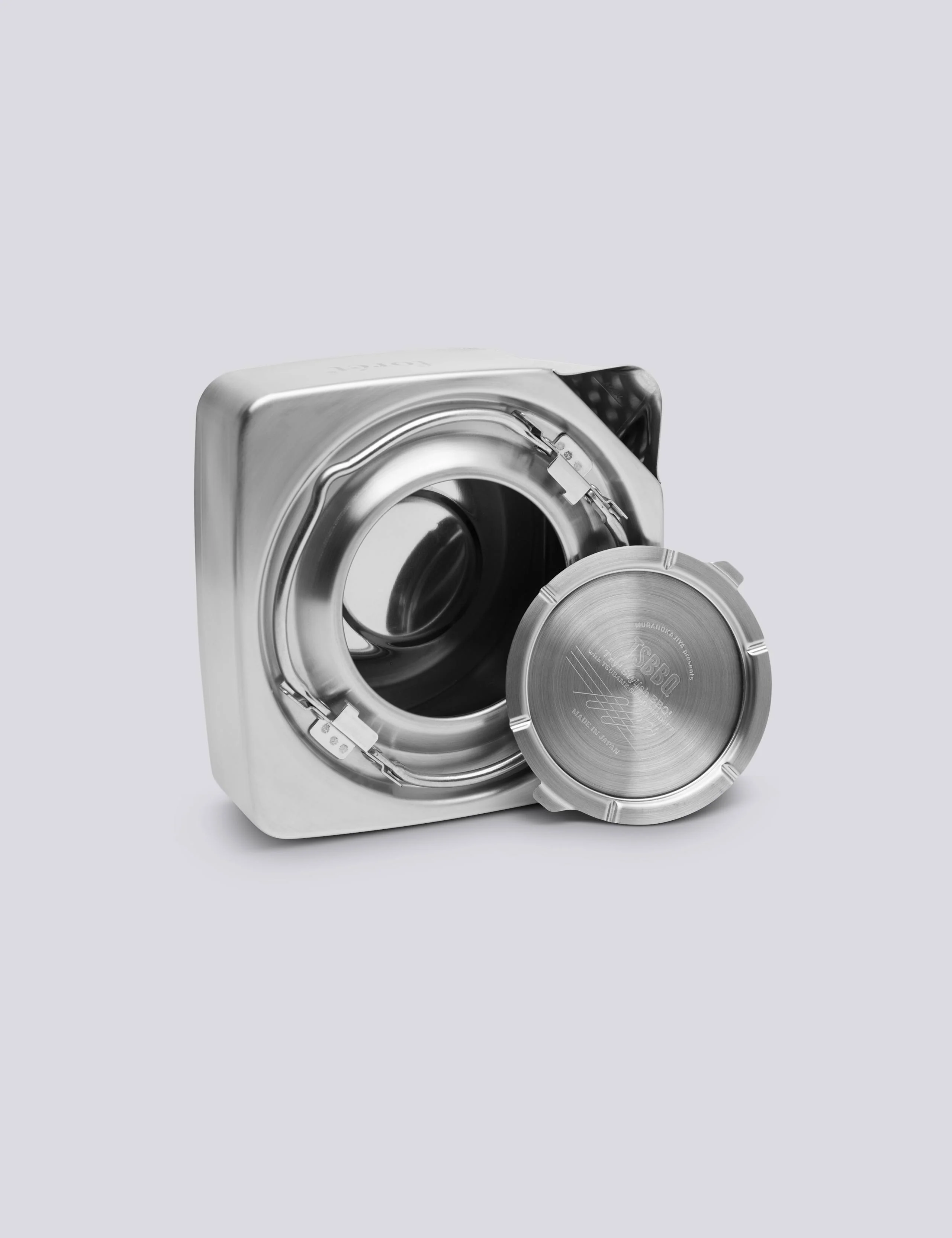MURANOKAJIYA X FORÉT - SQUARE KETTLE - STAINLESS STEEL - Image 5