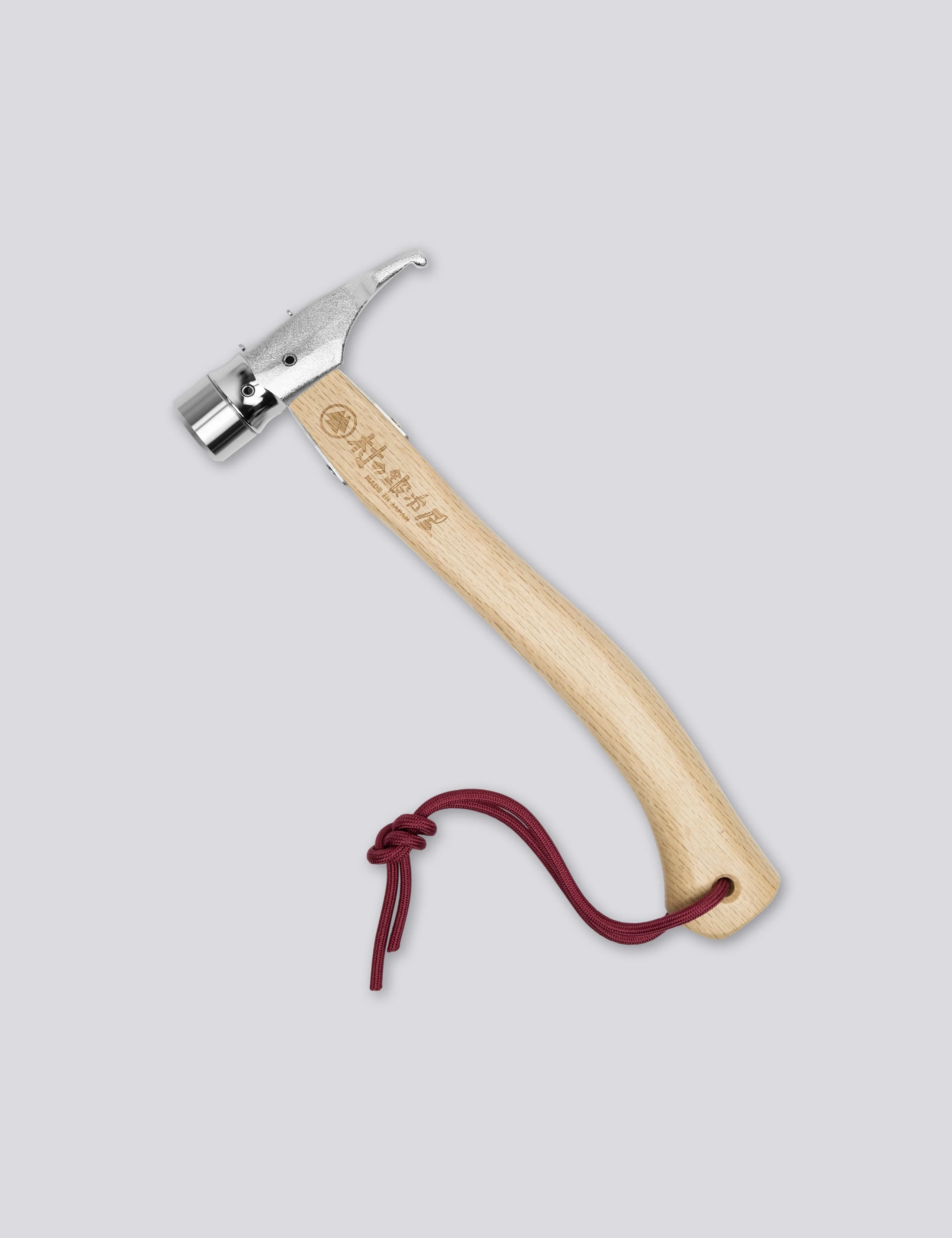 MURANOKAJIYA X FORÉT - STEEL HEAD PEG HAMMER - OAK - Image 4