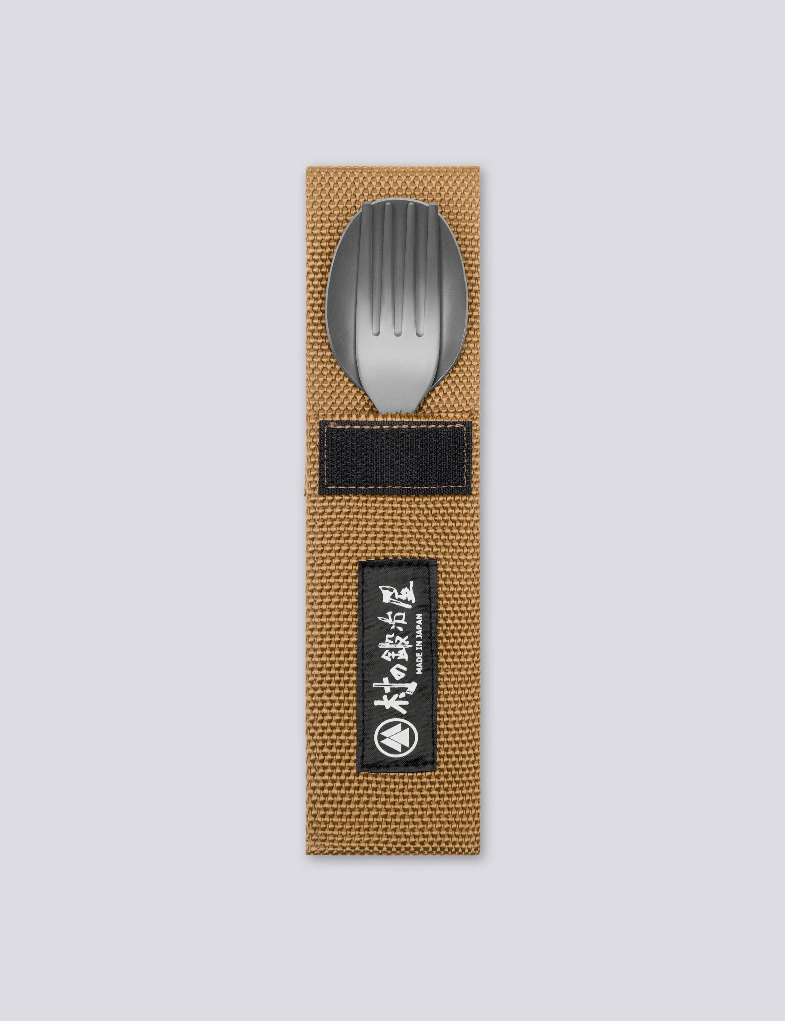 MURANOKAJIYA X FORÉT - FORK & SPOON SET - TITANIUM - Image 9