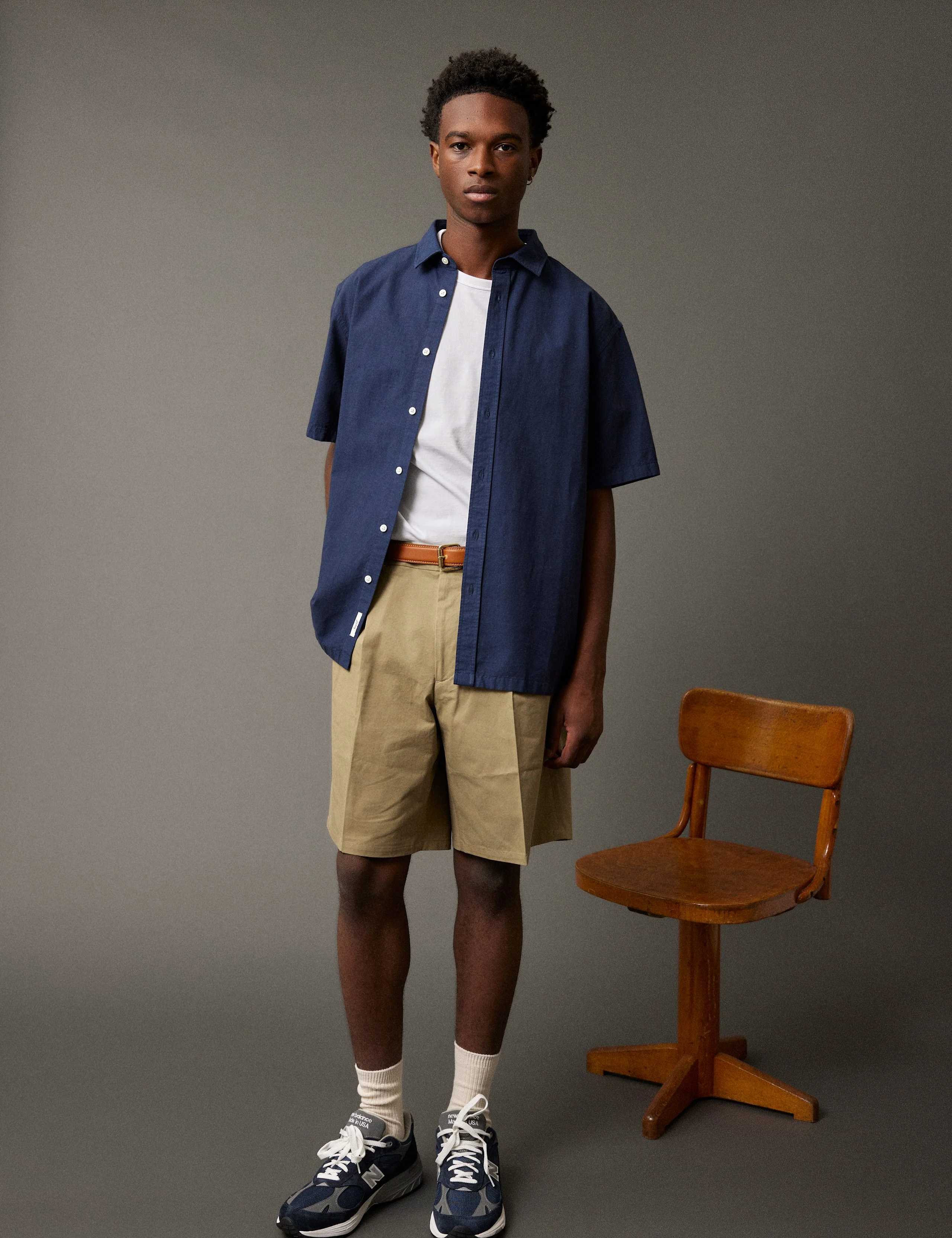 NEPTUNE JUMBO RIPSTOP SHIRT - NAVY - Image 2
