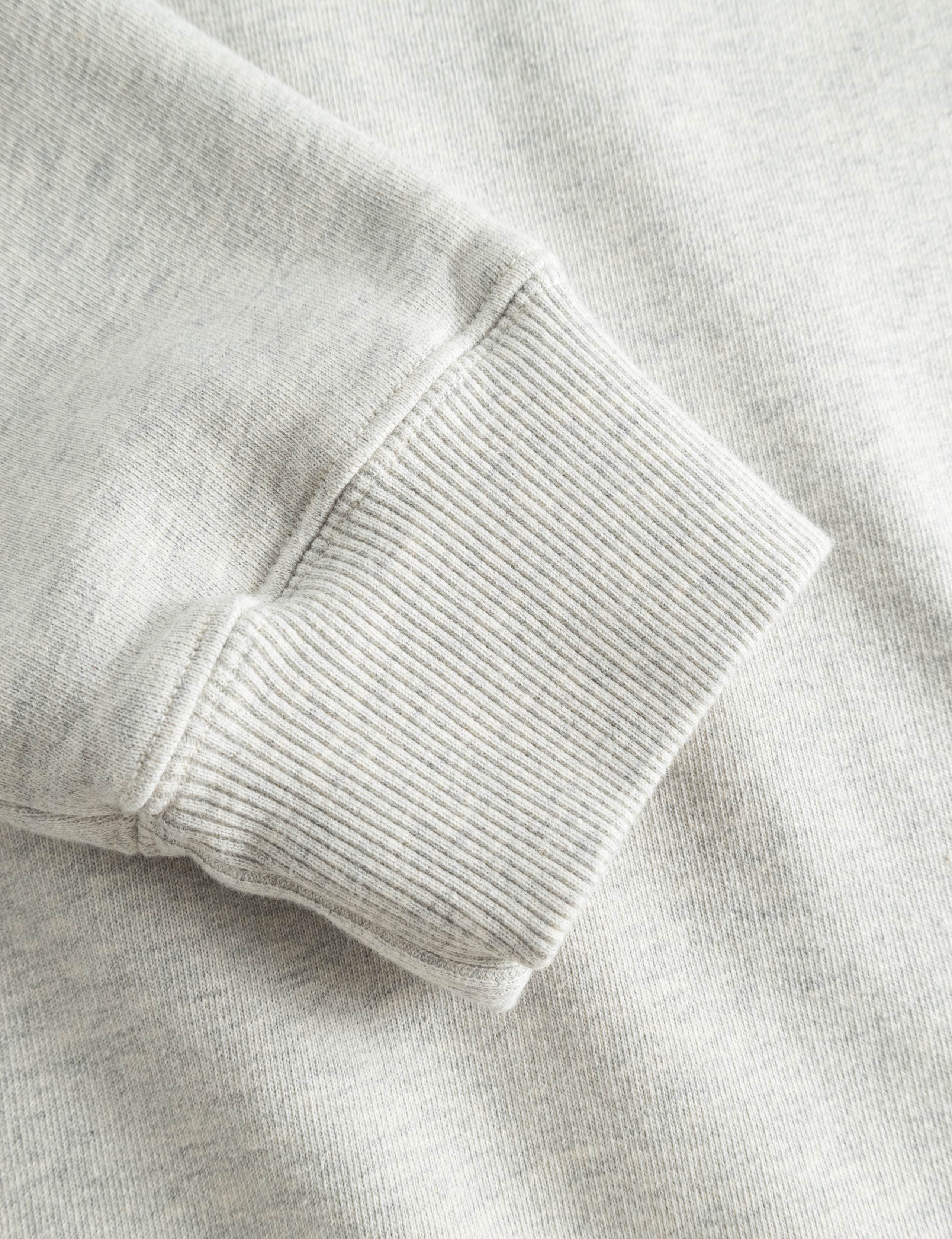 NOON SWEATSHIRT - SNOW MELANGE - Image 6
