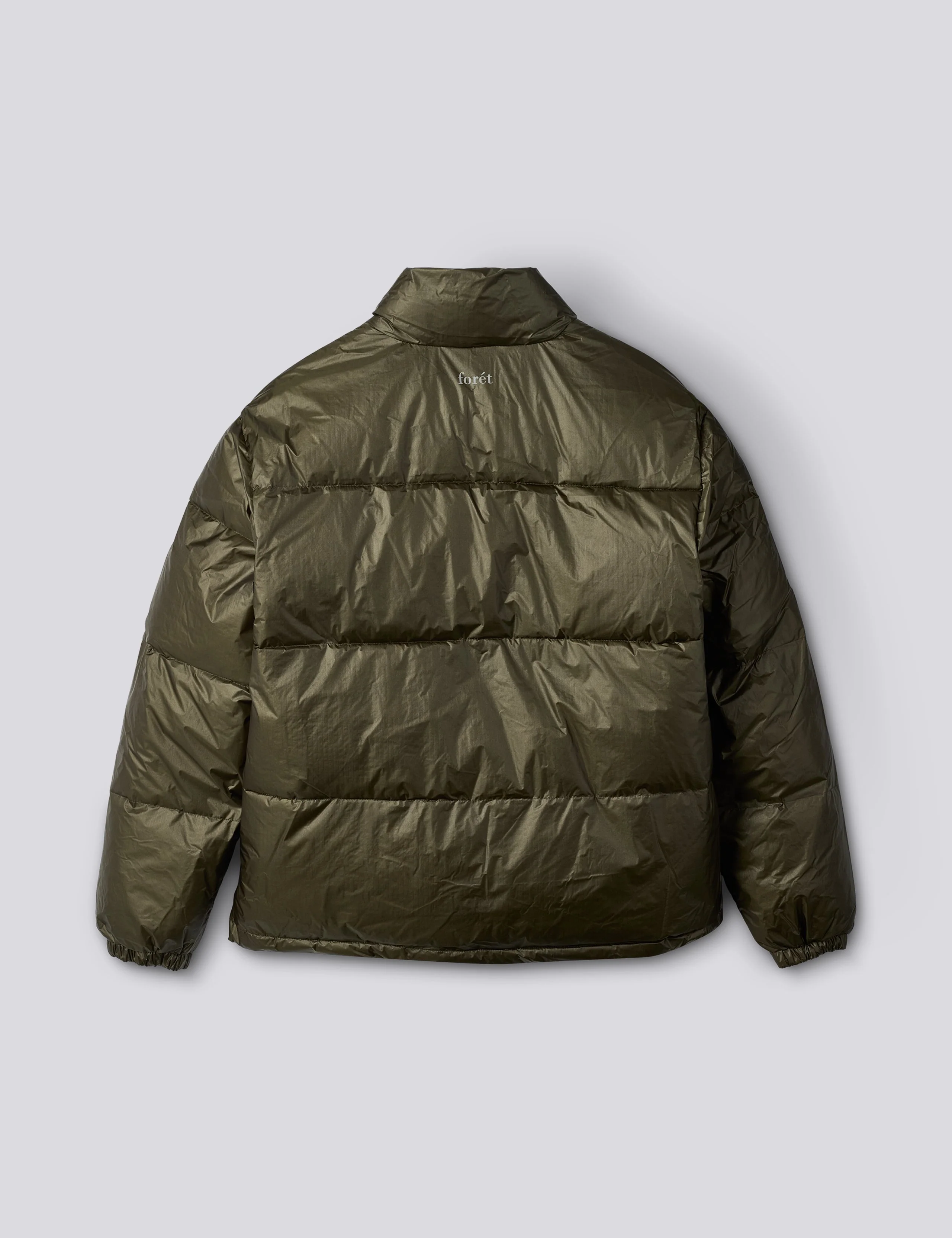 OAT PUFFER JACKET - DARK MOSS - Image 8
