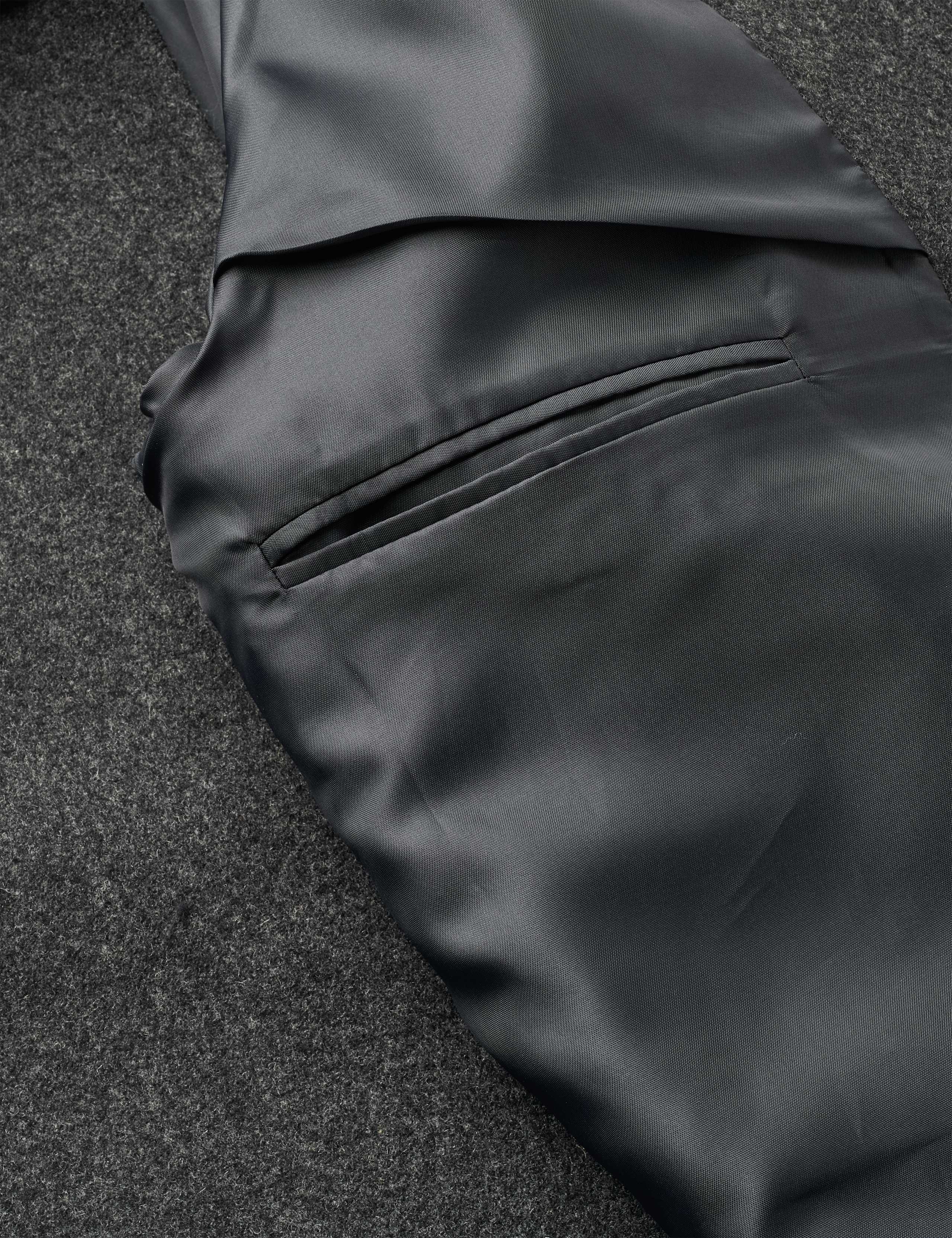 PINE WOOL COAT - DARK GREY MELANGE - Image 5