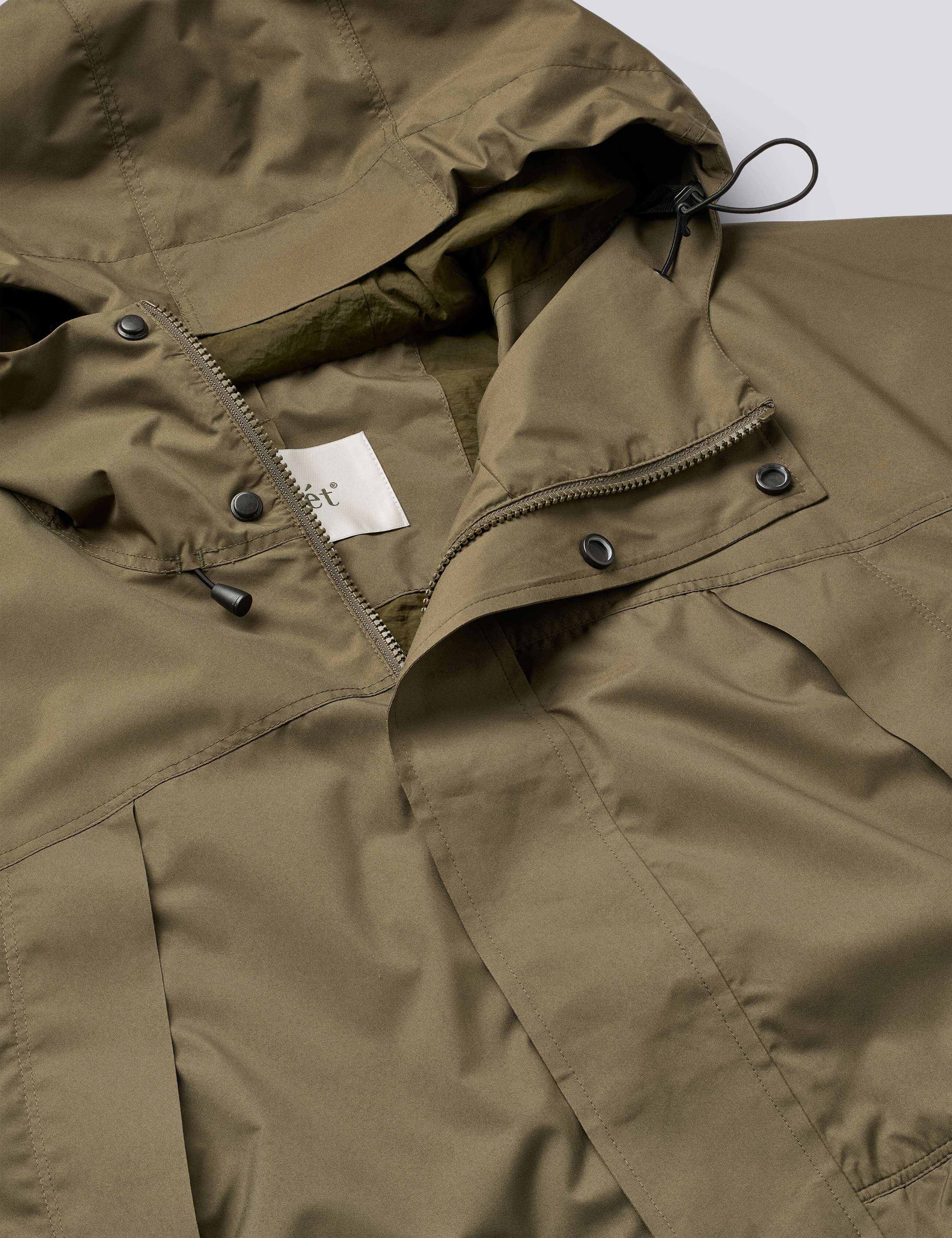 VISITOR HIKING JACKET - ALGAE GREEN - Image 3