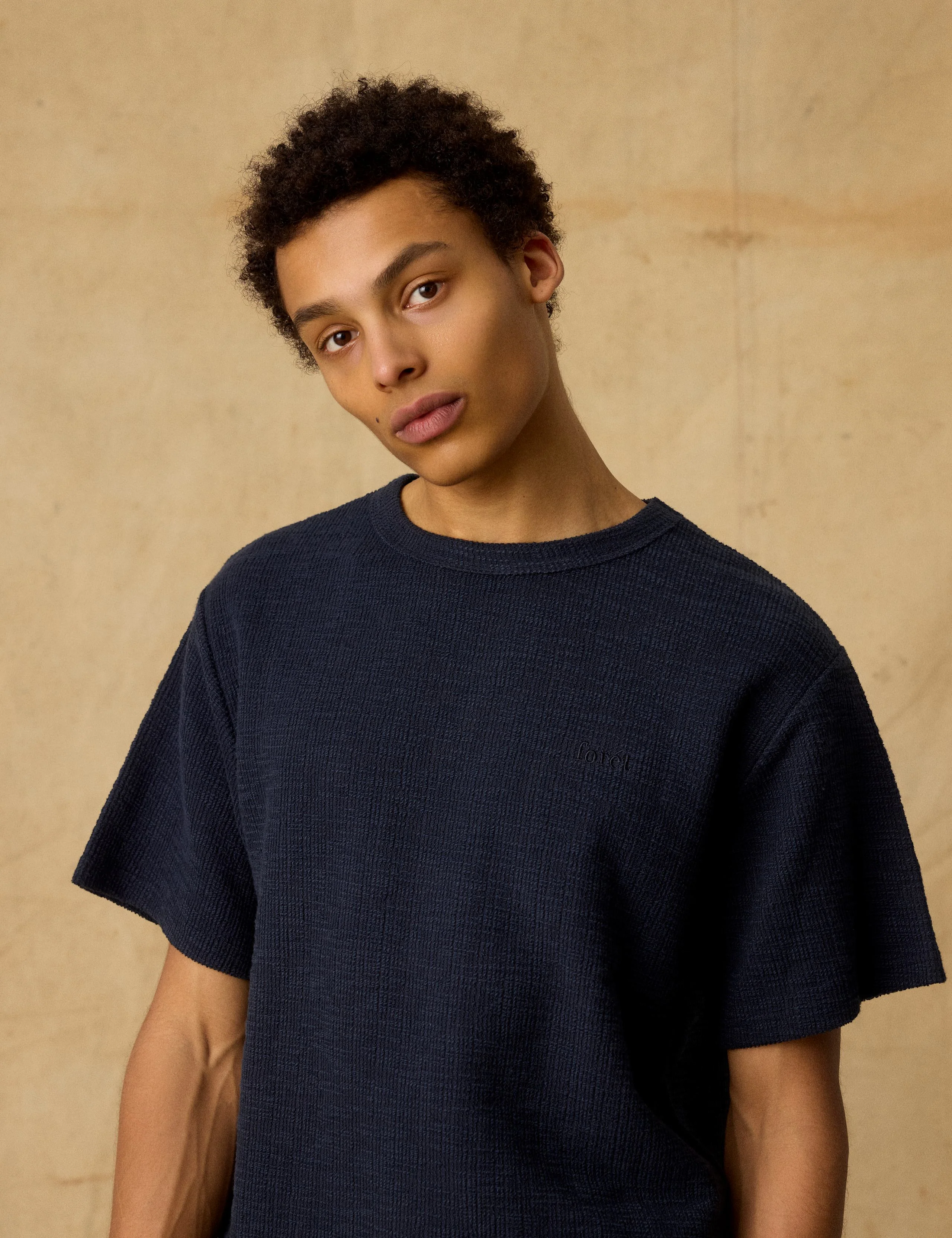 WILLOW T-SHIRT - NAVY - Image 3