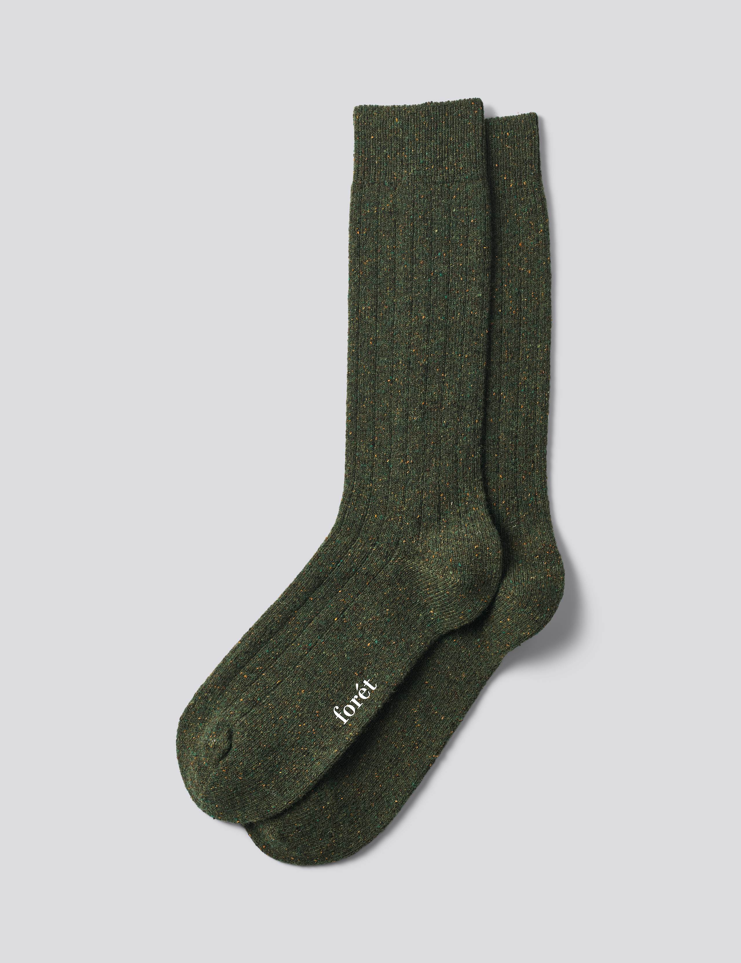 WOOL SOCKS - THYME DONEGAL