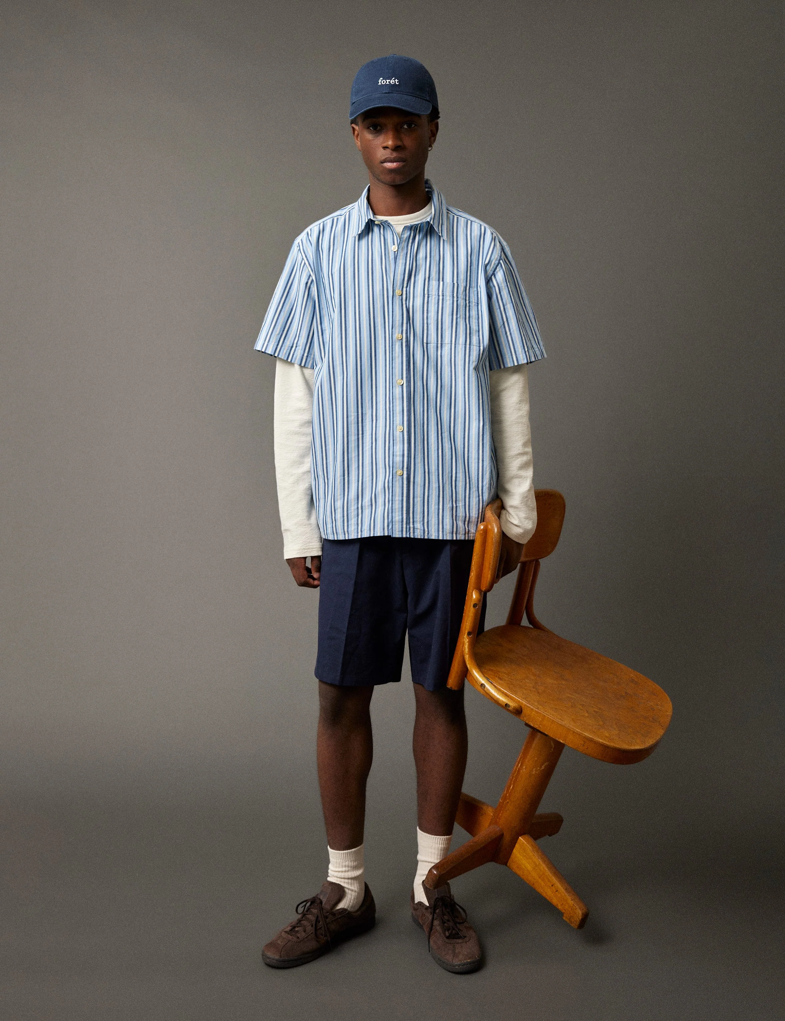 WRITER SHORTS - NAVY - Image 3